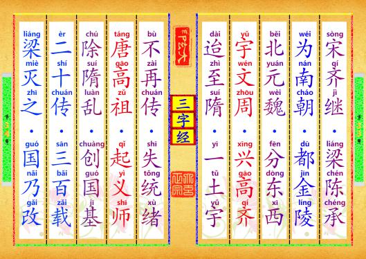《三字经》第【33-34】页