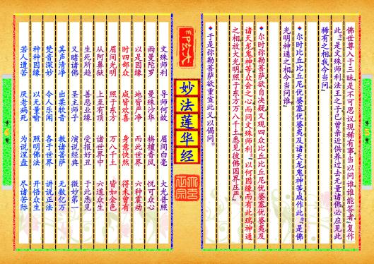 《妙法莲华经》第【5-6】页