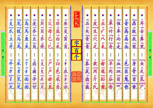 《字佰千》第【3-4】页