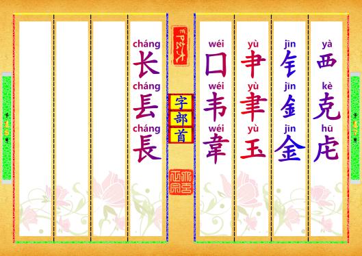 《字部首》第【17-18】页