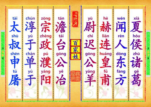 《百家姓》第【27-28】页